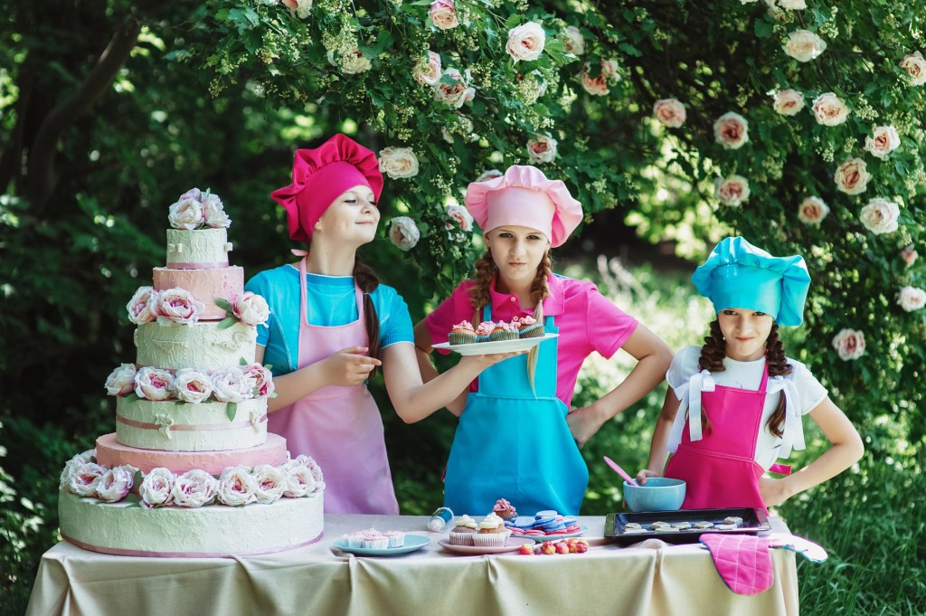 Baking can even be used to teach your little chefs about concepts like volume and keeping time